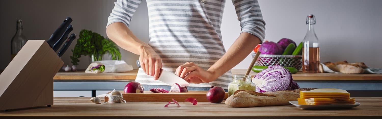 gourmet chef in a kitchen