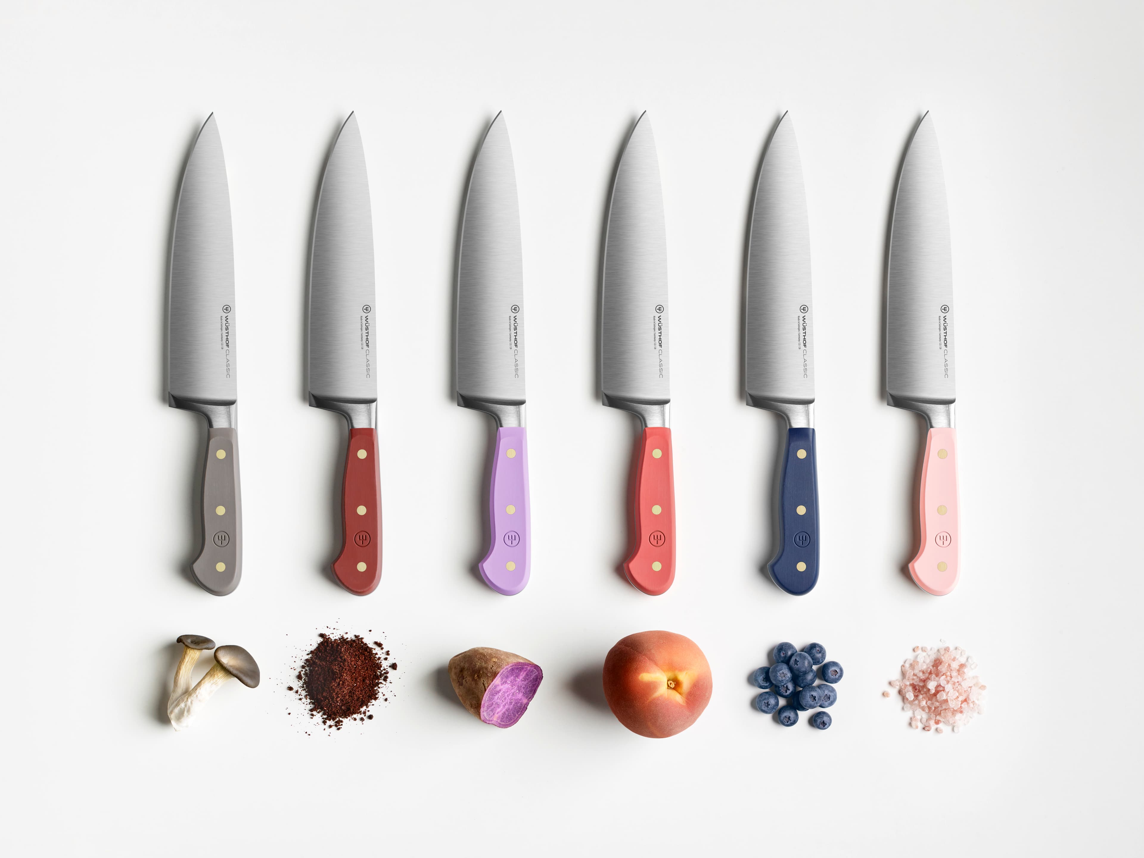 Classic Color Full Line shown with Chef's Knives